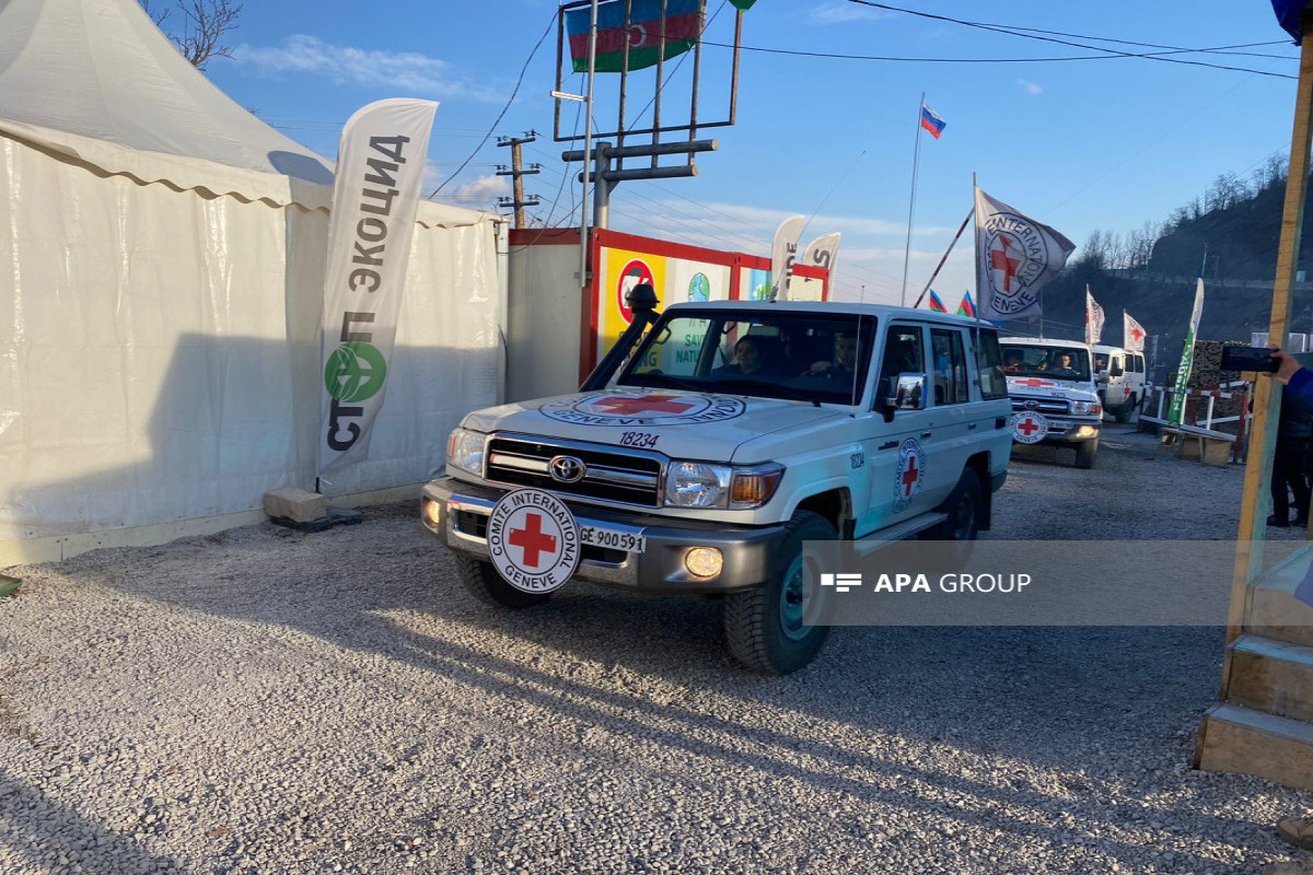 ICRC facilitated transfer of 24 people across the Lachin road to Armenia