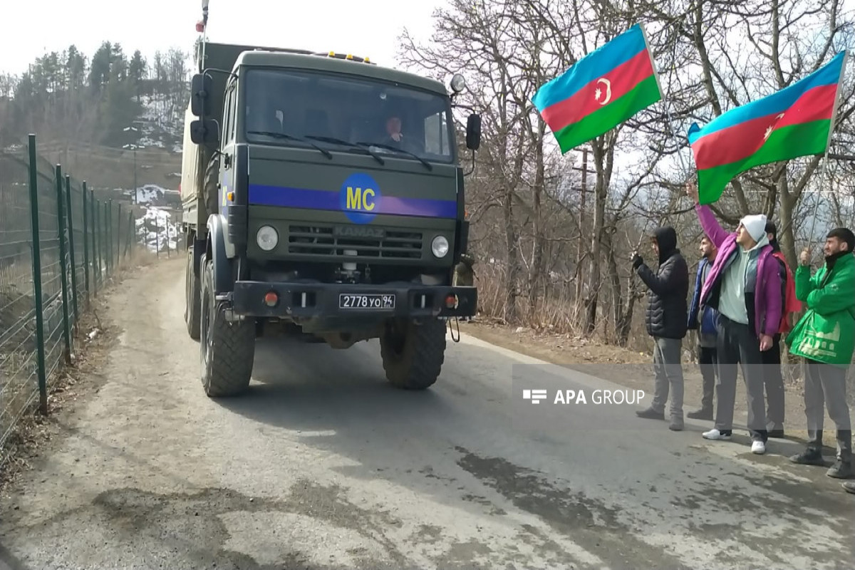 Another convoy belonging to RPC unimpededly passed through the Lachin-Khankandi road-PHOTO -UPDATED-2 