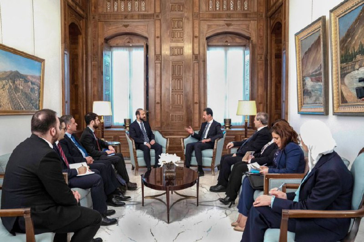 Armenian FM meets with Bashar al-Assad