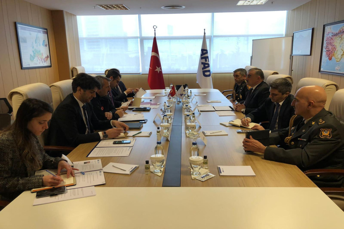 Azerbaijani ambassador visited AFAD Coordination Center in Ankara