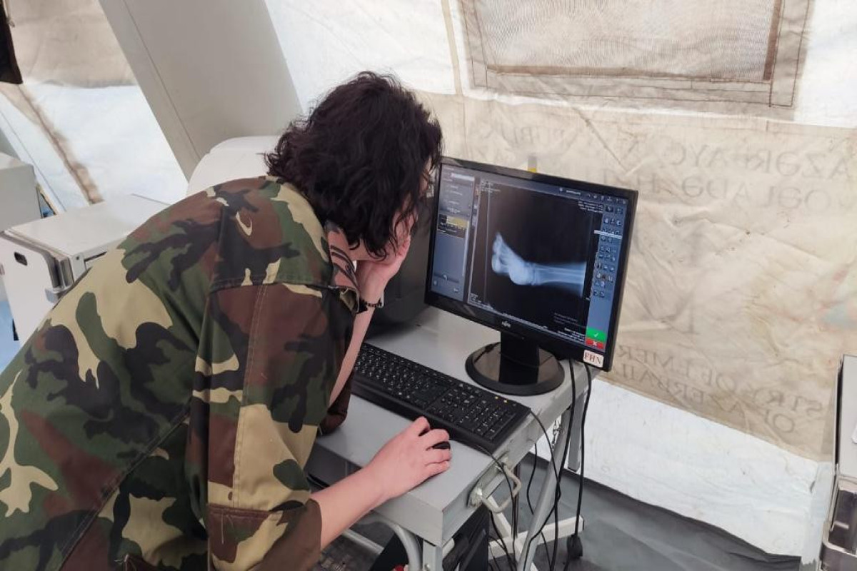 Azerbaijan’s mobile field hospitals provide medical services to nearly 1,620 quake survivors, including 319 children