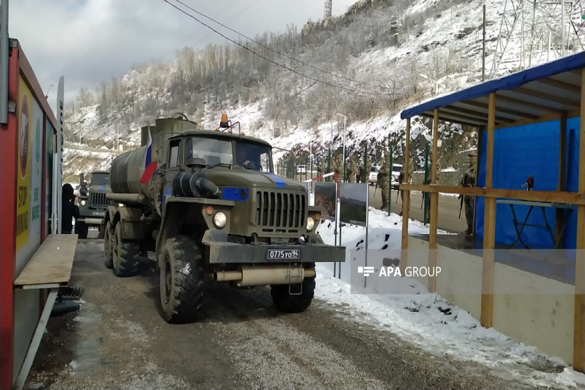 Convoy of vehicles belonging to RPC unimpededly passed through Azerbaijan's Lachin-Khankandi road-PHOTO -VIDEO -UPDATED-1 