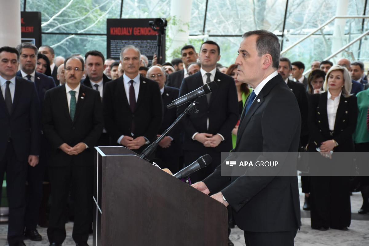 Azerbaijani foreign minister Jeyhun Bayramov