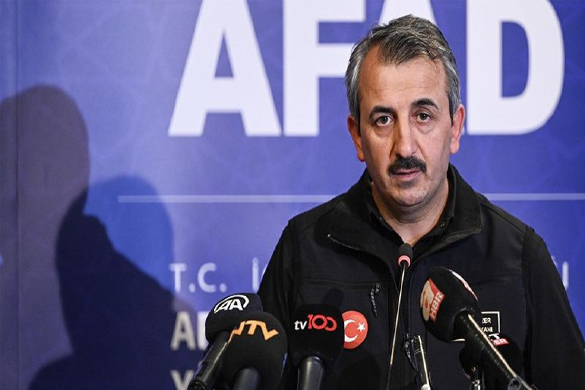 chair of the Turkish Disaster and Emergency Management Agency (AFAD) Yunus Sezer