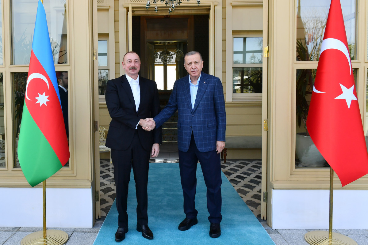 President Ilham Aliyev met with President of Türkiye Recep Tayyip Erdogan in Istanbul-UPDATED-1 