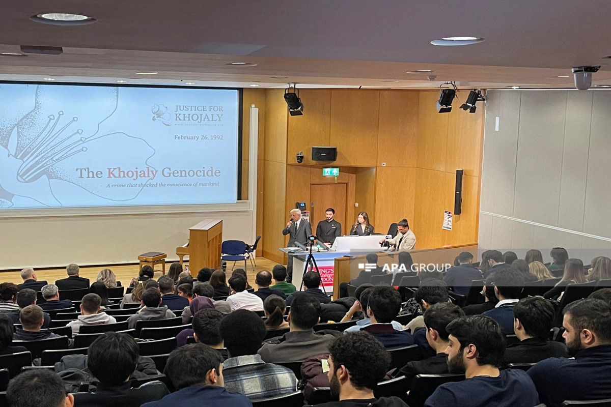 Commemorative event on the 31st anniversary of the Khojaly genocide held in London-PHOTO 