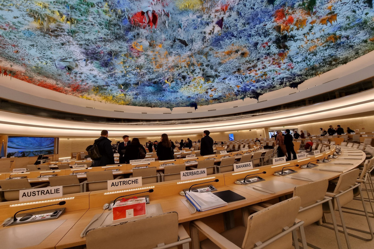 Azerbaijani Deputy FM attends UN Human Rights Council meeting