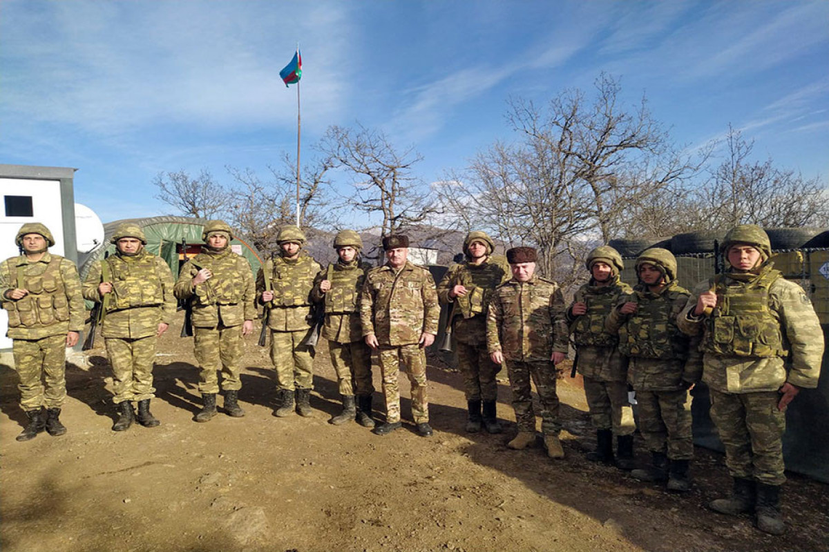 Meetings were held with military personnel serving in liberated territories of Azerbaijan-PHOTO 