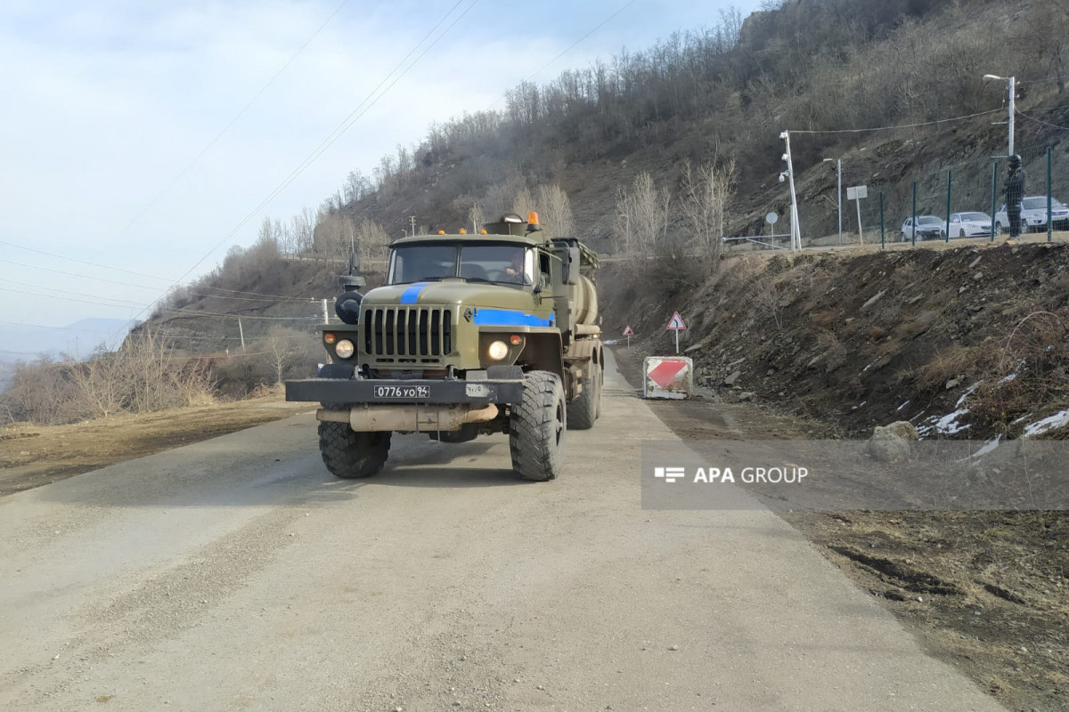 Vehicles belonging to RPC unimpededly passed through Azerbaijan's Lachin-Khankandi road-PHOTO -UPDATED-2 