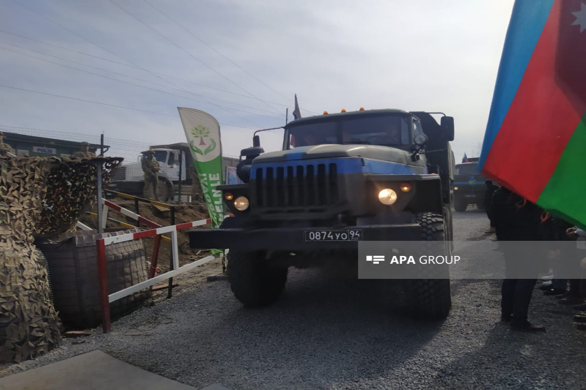 Vehicles belonging to RPC unimpededly passed through Azerbaijan's Lachin-Khankandi road-PHOTO -UPDATED-2 