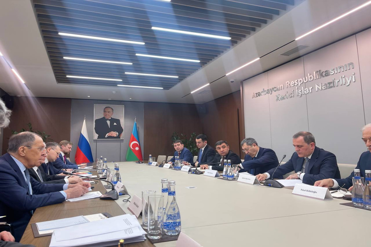 Expanded meeting between Azerbaijani and Russian Top Diplomats kicks off-UPDATED-1 