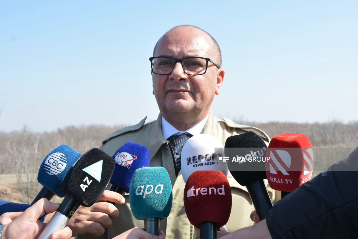 Vugar Suleymanov, head of the Azerbaijan National Agency for Mine Action (ANAMA)
