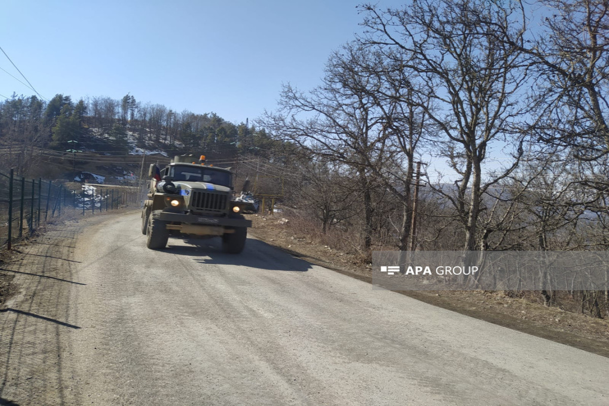 One more vehicles belonging to RPC unimpededly passed through Azerbaijan's Lachin-Khankandi road today-PHOTO -UPDATED- 