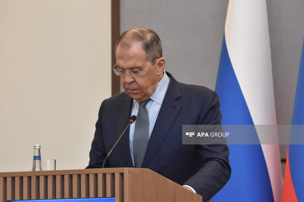 Russian Foreign Minister Sergey Lavrov
