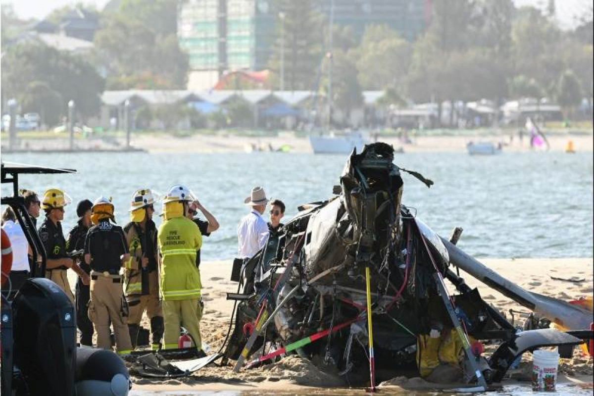 Four dead in helicopter crash on Australia's Gold Coast