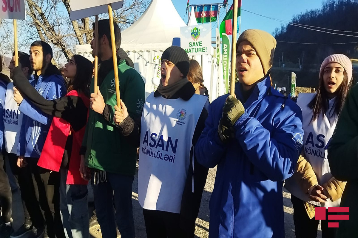 Peaceful protests on Lachin-Khankendi road enter 23st day-VIDEO 
