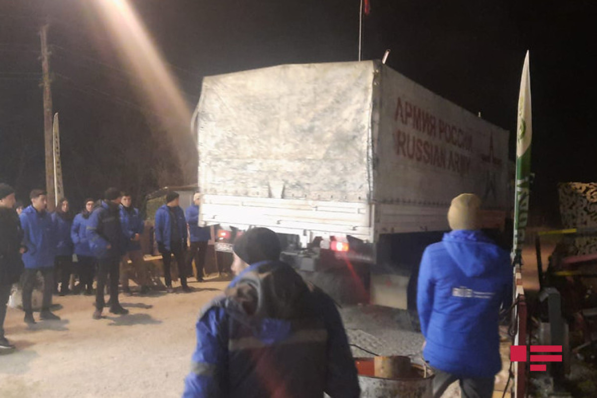 RPC's one passenger car and four security vehicles moved unimpededly from Lachin to Khankendi-PHOTO 