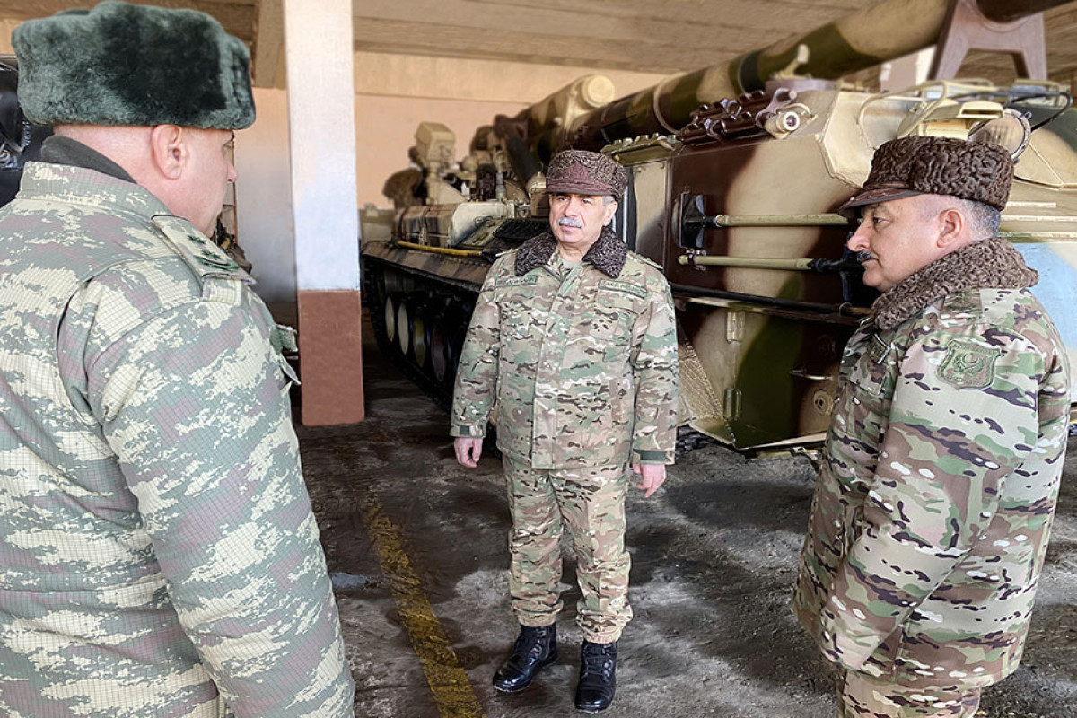 Azerbaijan's MoD inspected combat readiness of mobilization support base-VIDEO 