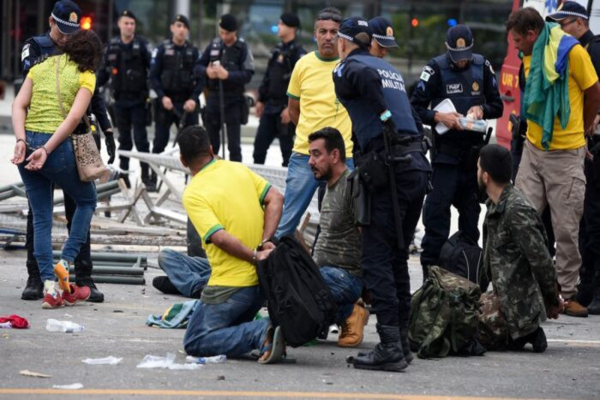 400 arrested in Brazil after breach of government buildings, Bolsonaro condemns attack