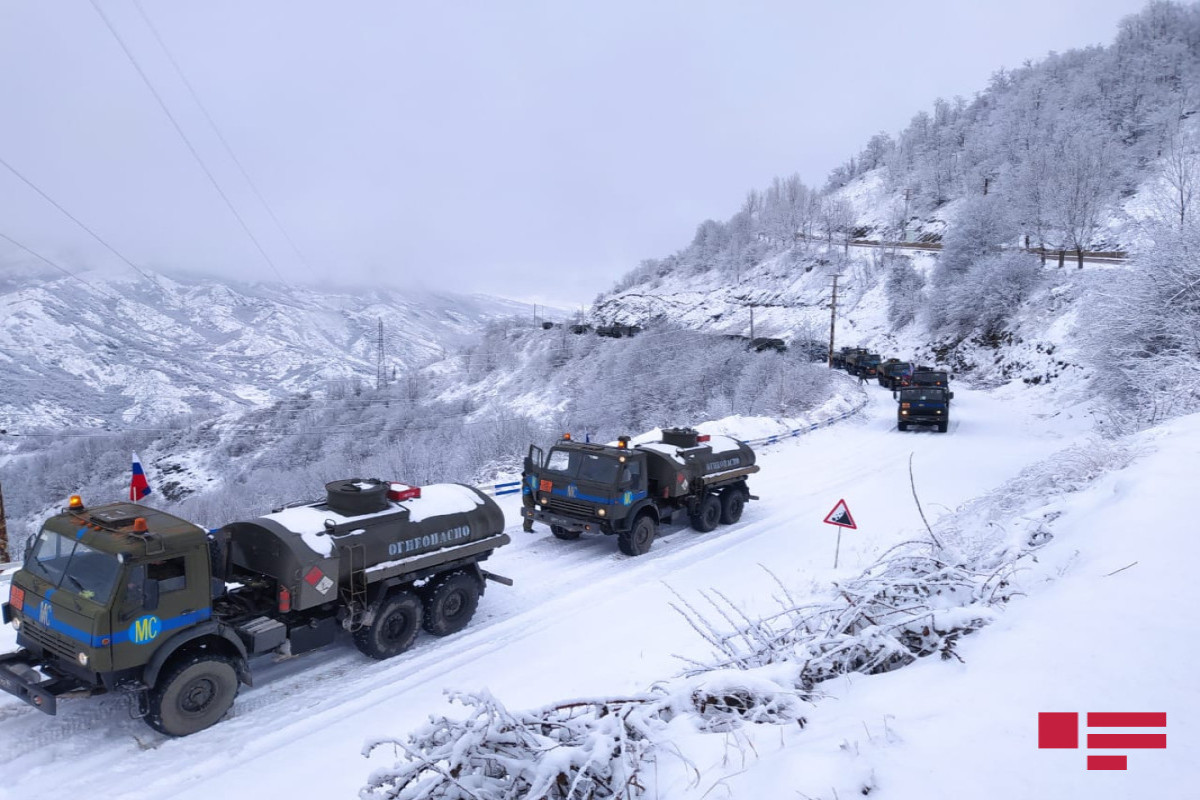 RPC vehicle convoy passed through Lachin-Khankendi road-PHOTO -VIDEO -UPDATED-1 