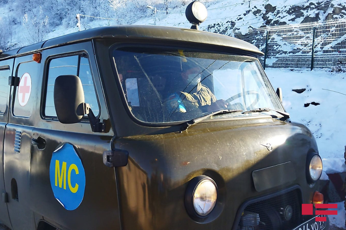 Conditions created for unhindered passage of two trucks belonging to Russian peacekeepers along Lachin-Khankandi road-PHOTO -VIDEO 