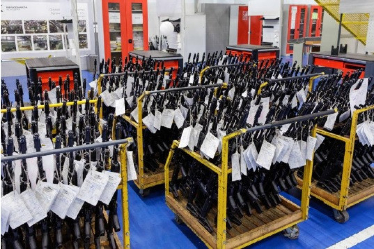 Concern “Kalashnikov” announced a record for 20 years of production of weapons in 2022