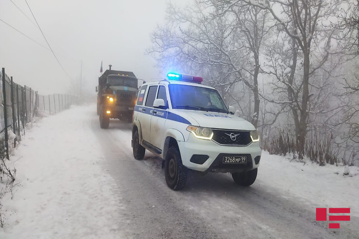 Condition was created for RPC servicemen and vehicles to pass through Lachin-Khankandi road-VIDEO 