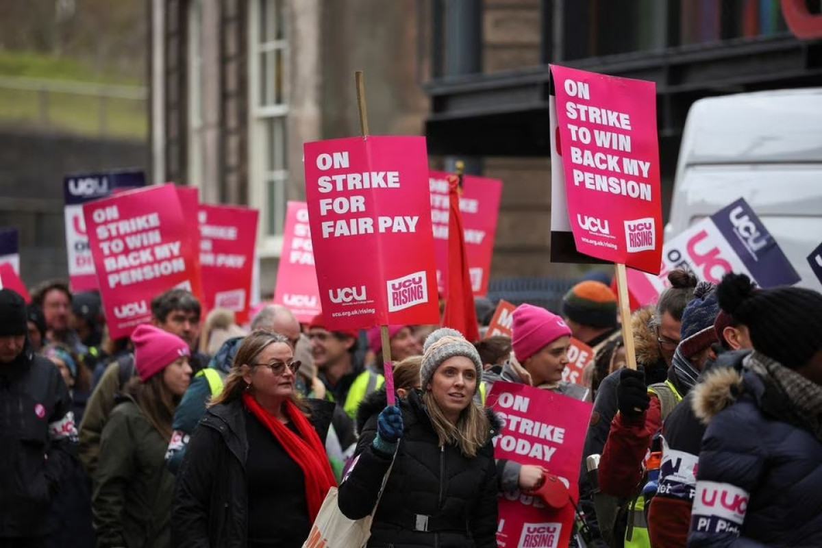 Over 70,000 staff of UK's universities to strike for 18 days in February, March