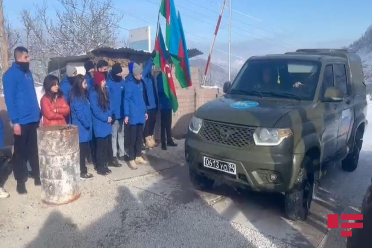 RPC convoy passed through Azerbaijan's Lachin-Khankendi road-PHOTO -VIDEO -UPDATED 
