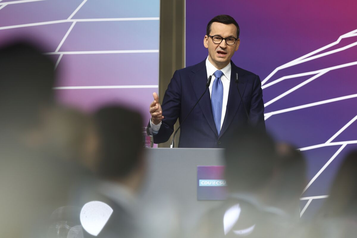 Polish Prime Minister Mateusz Morawiecki