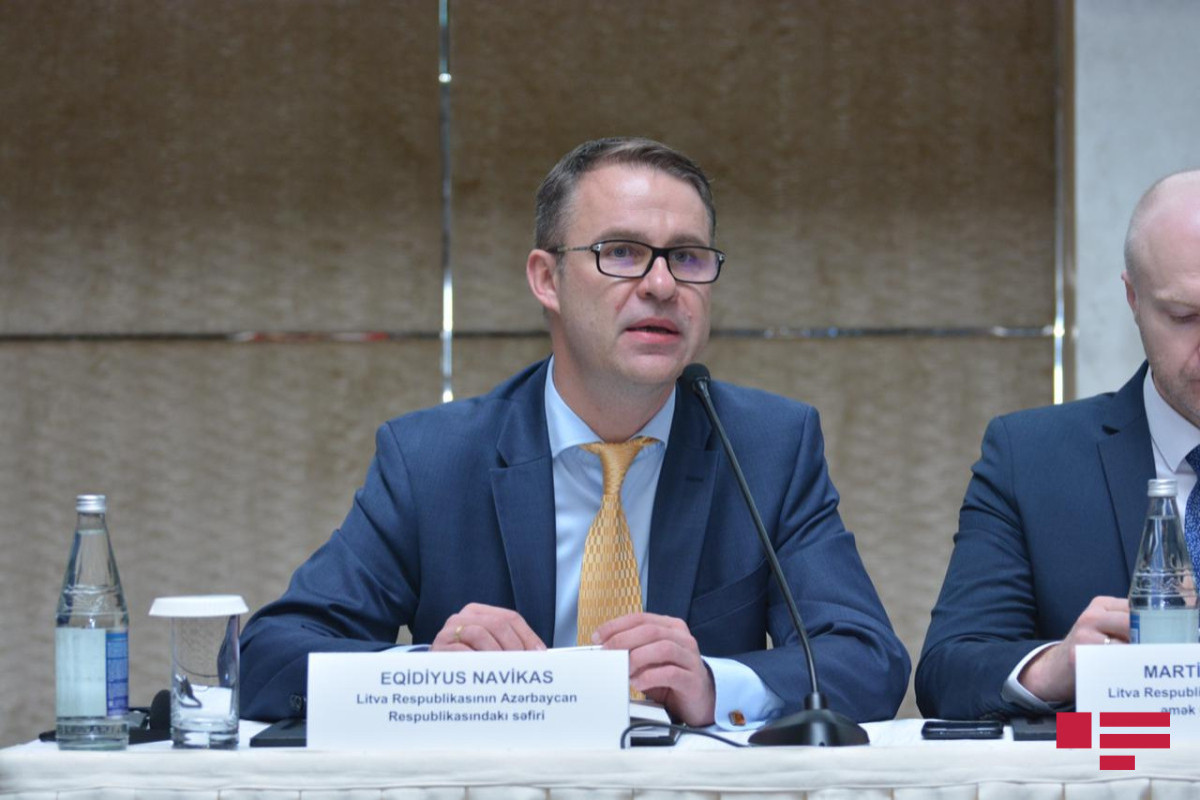 Egidius Navikas, Ambassador Extraordinary and Plenipotentiary of the Republic of Lithuania to Azerbaijan