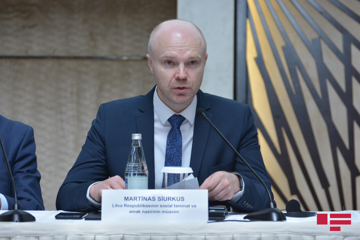 Martynas Siurkus, Deputy Minister for Social Security and Labor of Lithuania