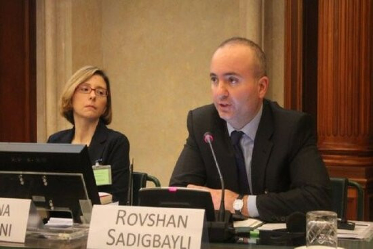 Rovshan Sadigbeyli, the permanent representative of Azerbaijan to the OSCE