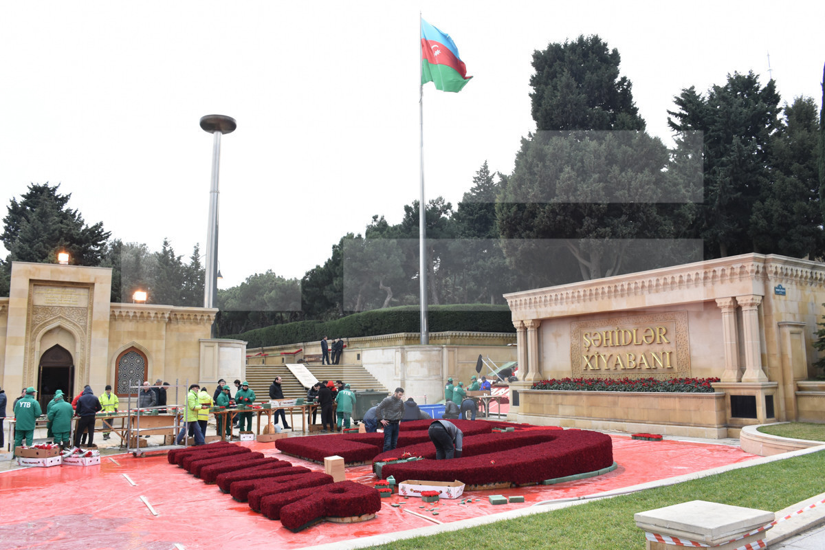 Baku prepares for the anniversary of the January 20 tragedy-PHOTOLENT 