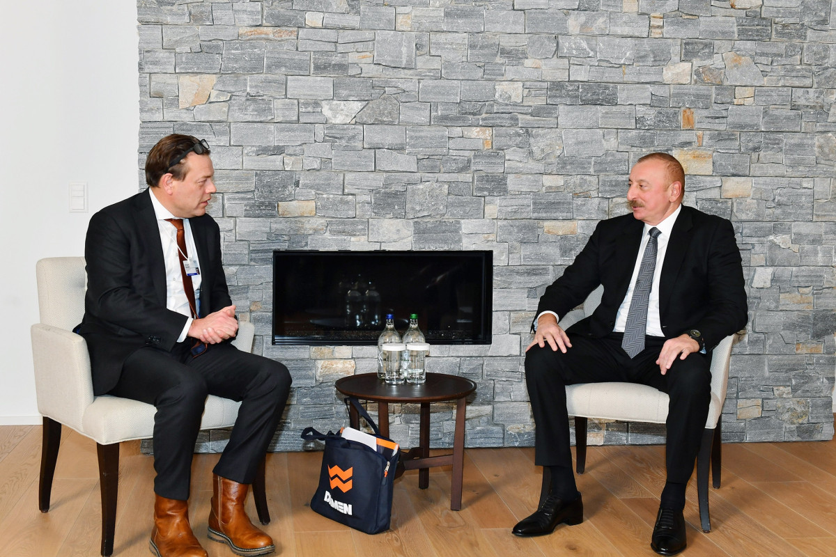 Azerbaijani President visits Switzerland and met with the executive director and shareholder of "Damen Shipyards Group" company-UPDATED 