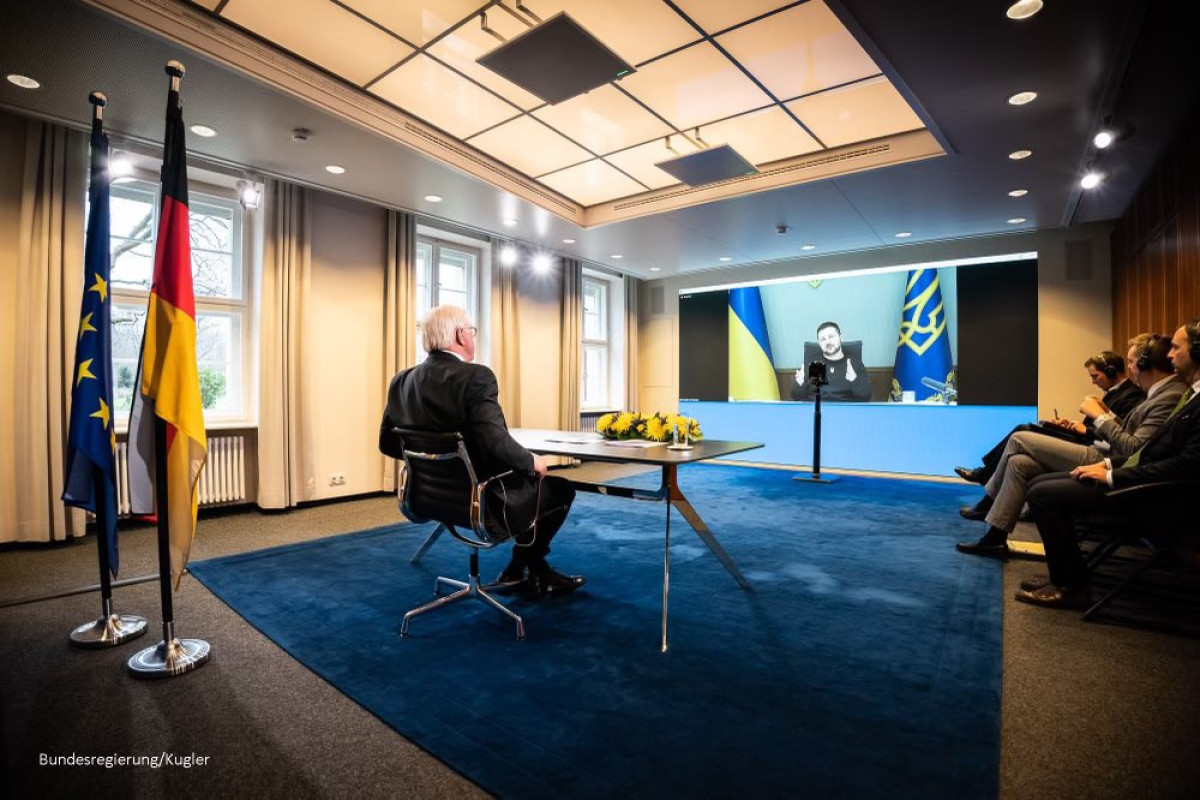 Conversation held between Ukrainian and German President