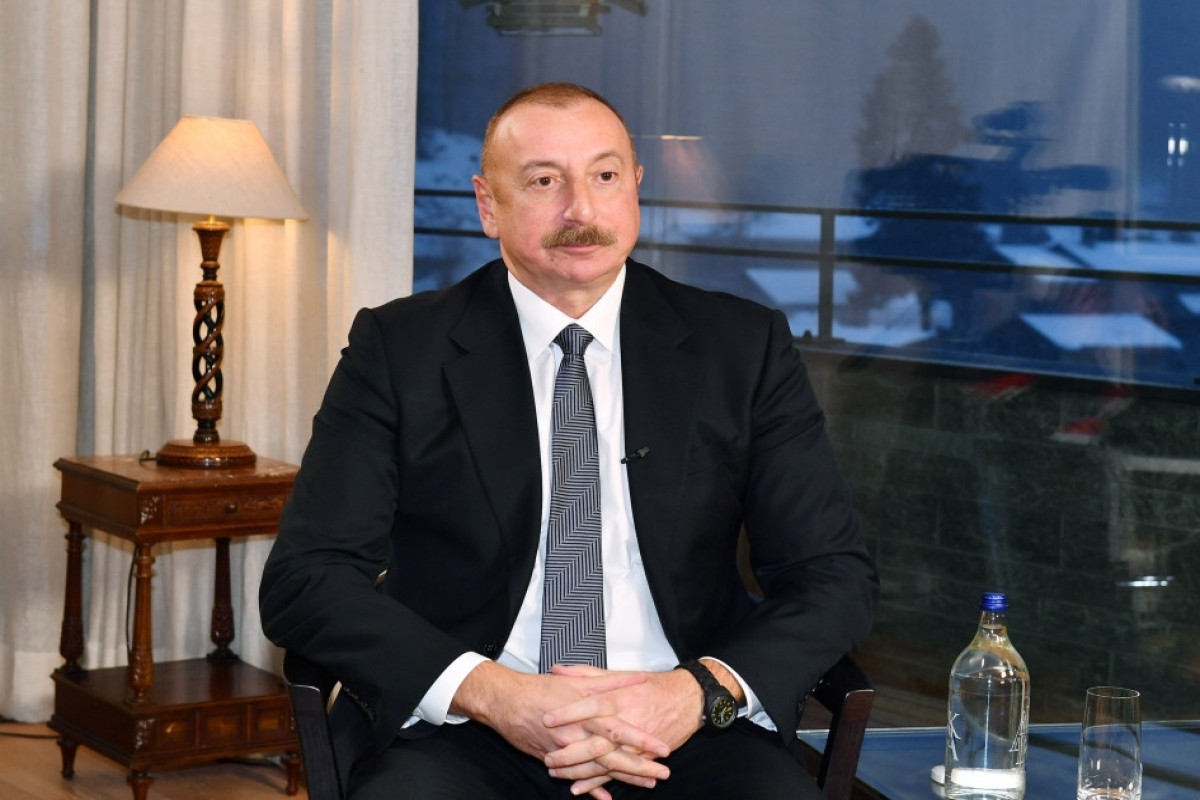 President of Azerbaijan Ilham Aliyev