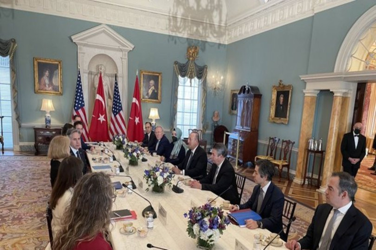 Turkish FM and U.S. Secretary of State mull Azerbaijan-Armenia normalization process