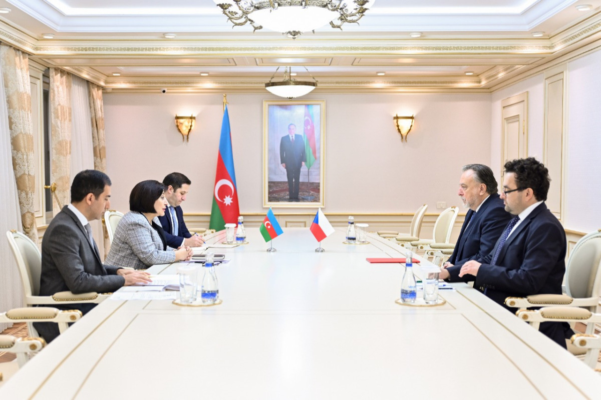 Chair of the Milli Majlis Sahiba Gafarova