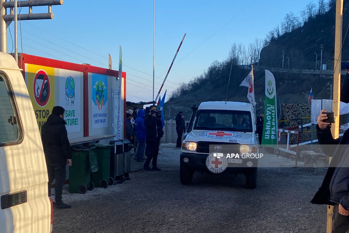 5 ICRC vehicles moved freely from Khankendi to Lachin
