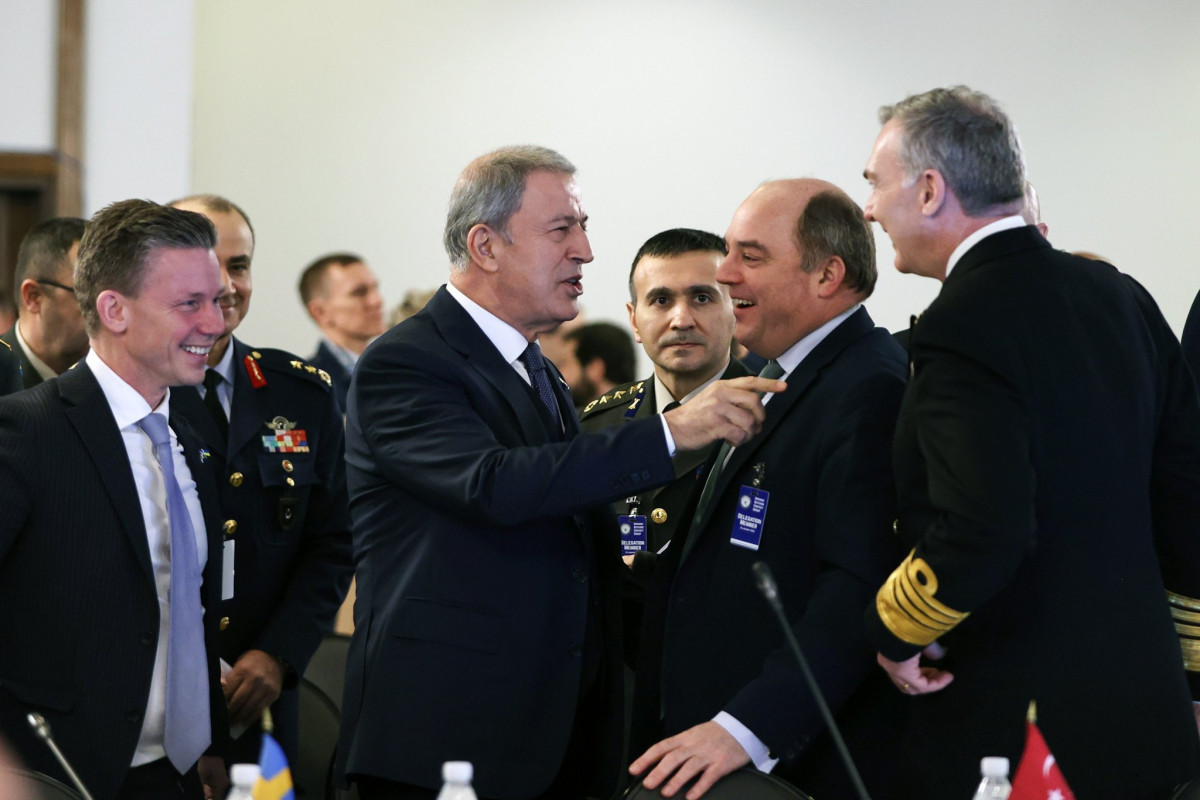 Akar attends Ukraine Defense Contact Group meeting