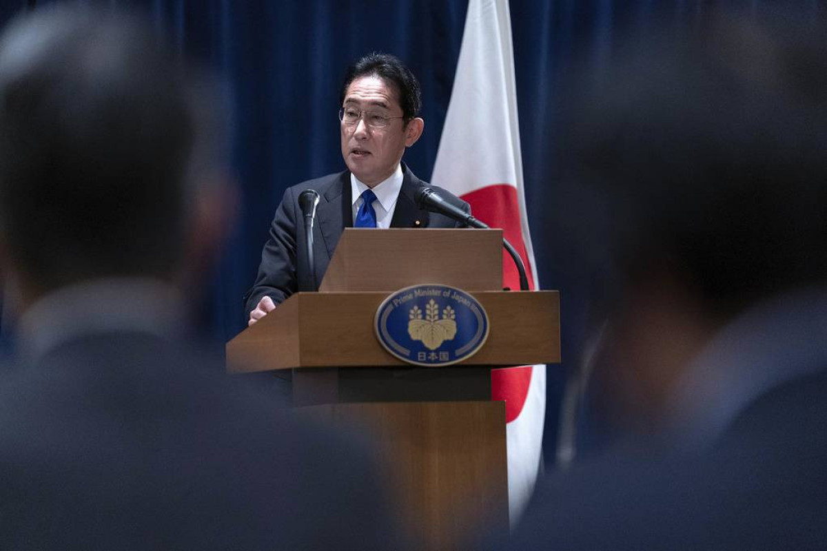 Japanese Prime Minister Fumio Kishida