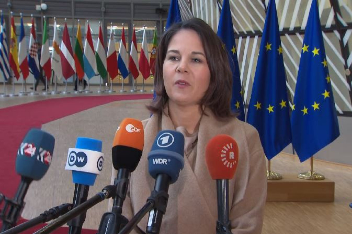 German Foreign Minister Annalena Baerbock