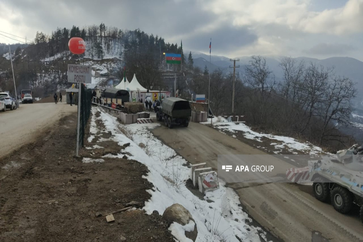 More than 55 vehicles belonging to RPC passed through Azerbaijan's Lachin-Khankandi road without hindrance-VIDEO -UPDATED-8 