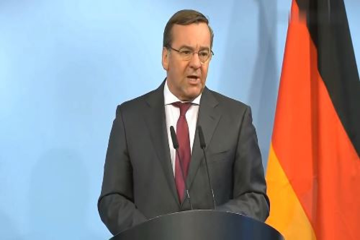 German Defense Minister Boris Pistorius