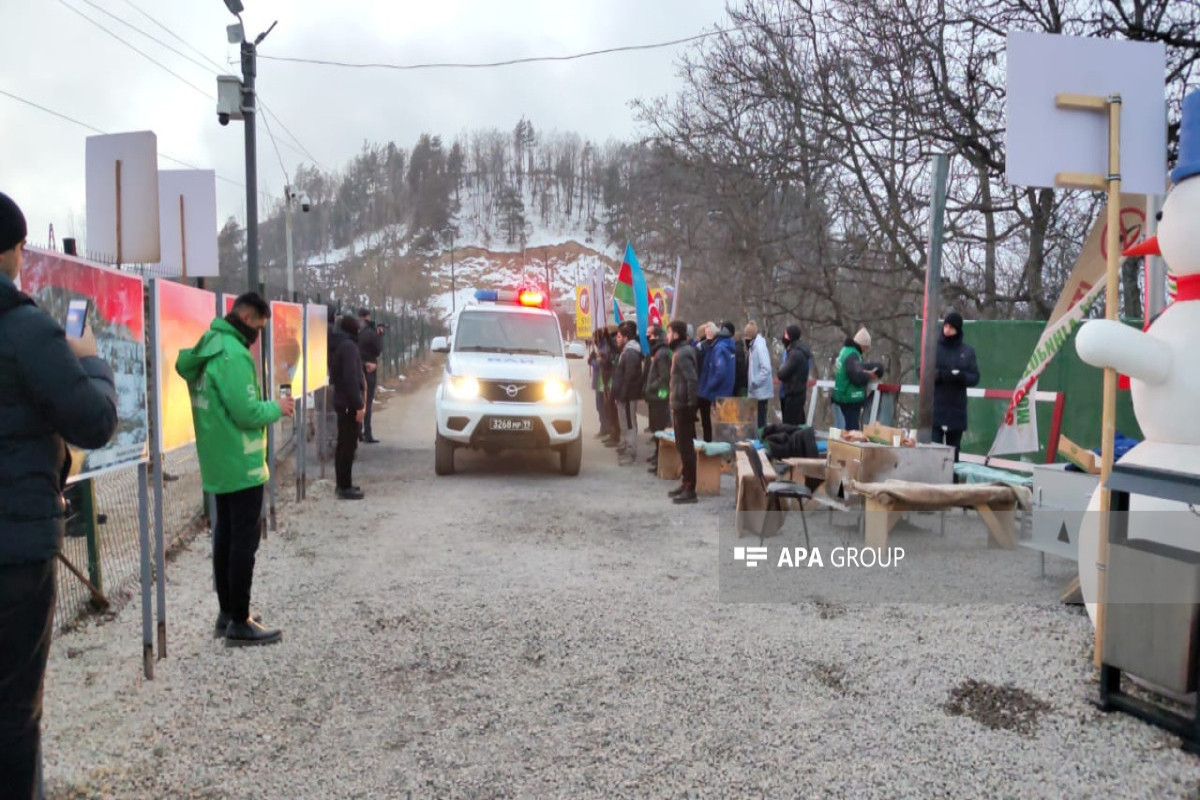 37 vehicles belonging to RPC unimpededly passed through Azerbaijan's Khankandi-Lachin road during the day -VIDEO -UPDATED-5 
