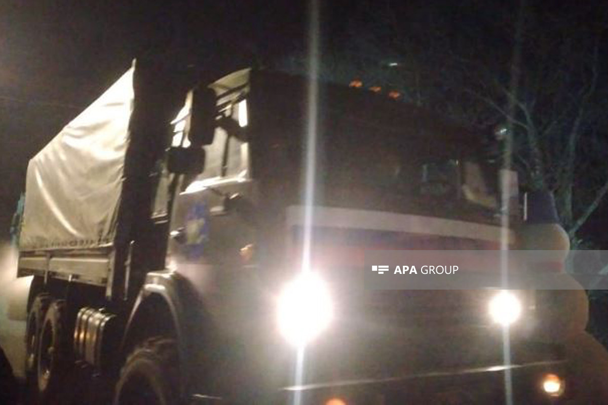 Convoy of vehicles belonging to RPC passed freely through Azerbaijan's Lachin road-PHOTO 