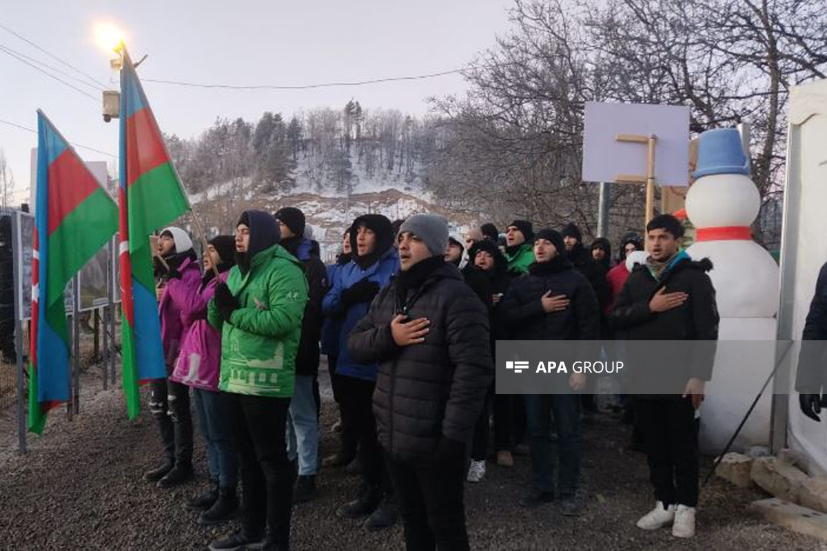 Peaceful protests of Azerbaijani eco-activists on Lachin–Khankandi road enter 45th day -PHOTO -VIDEO 