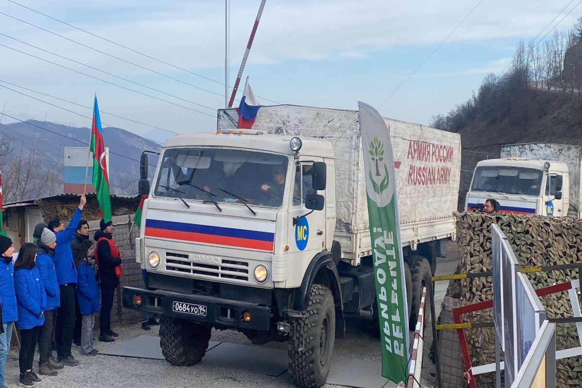 Another 8 vehicles belonging to RPC passed unimpededly through Lachin-Khankendi road-PHOTO -UPDATED 
