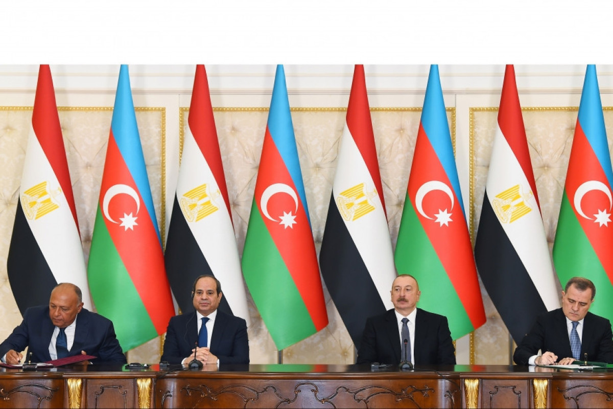 Azerbaijan, Egypt signed documents